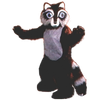 raccoon mascot costume