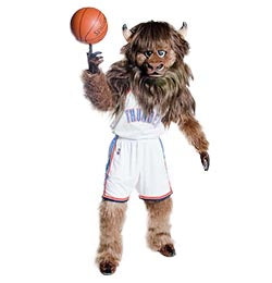 ox buffalo basketball costume - Alinco costumes