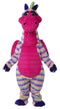 Skittles Pink Rainbow Dragon Mascot Costume - SKU 653-P