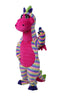 Skittles Pink Rainbow Dragon Mascot Costume - SKU 653-P