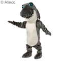 johnny jaws shark mascot costume