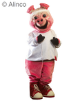 ollie oink pig mascot costume