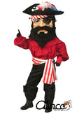 Pirate Mascot Costume - SKU 135