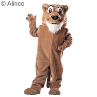 corby cougar mascot costume