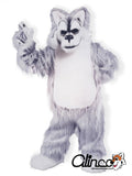 Harvey Gray Husky Wolf Dog Mascot Costume - SKU 251