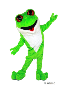 tree frog mascot costume