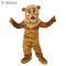 hap e lion mascot costume happy