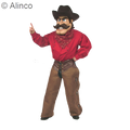 cowboy bob mascot costume