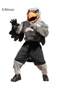 gray eagle mascot costume