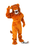 Lion Power Real Cat Orange Mascot Costume - SKU 703