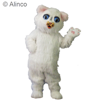 snowball kitty mascot costume