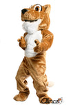 Power Corby Cougar Mascot Costume - SKU 222P