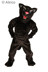 power cat panther mascot costume