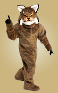 pro line bobcat mascot costume