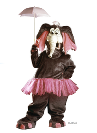 tickles elephant mascot costume